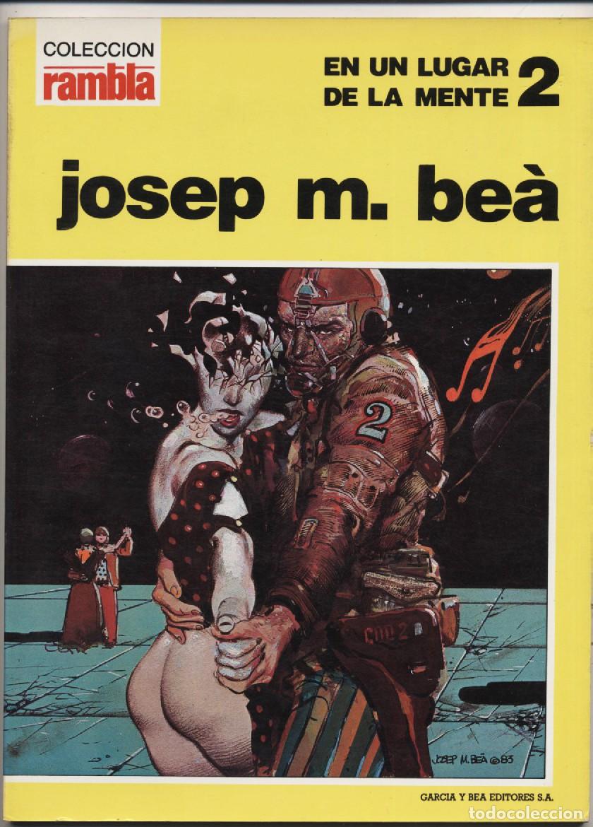 C&oacute;mics: ALBUM LIBRO RUSTICA COLECCION RAMBLA EN UN LUGAR DE LA MENTE 2 N&ordm; 3 JOSEP M.BEA 1983