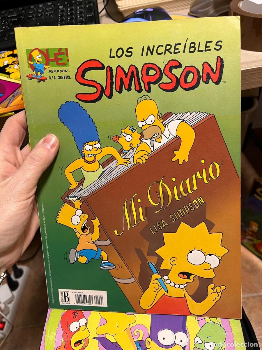 C&oacute;mics: COMIC1 OL&Eacute; SIMPSON 6 LOS INCREIBLES SIMPSON - Foto 1