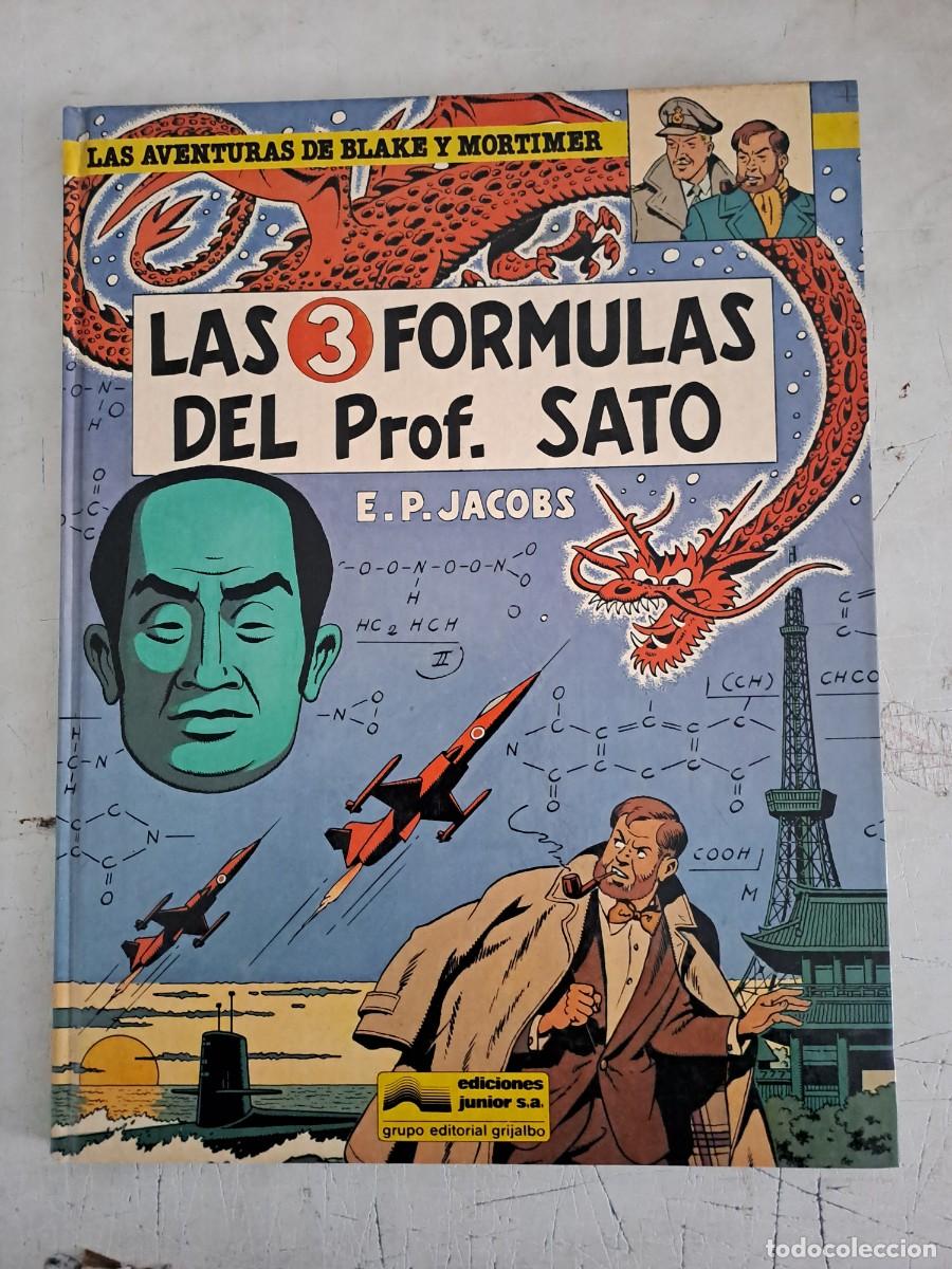 Comics: Las aventuras de Blake y Mortimer 8, las 3 formulas del prof. Sato, Grijalbo en perfecto estado