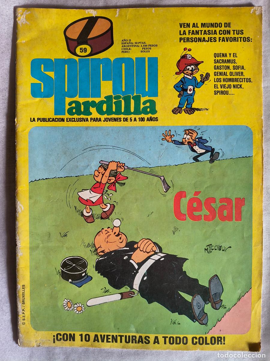 C&oacute;mics: SPIROU ARDILLA 59 - 1979 - Foto 1