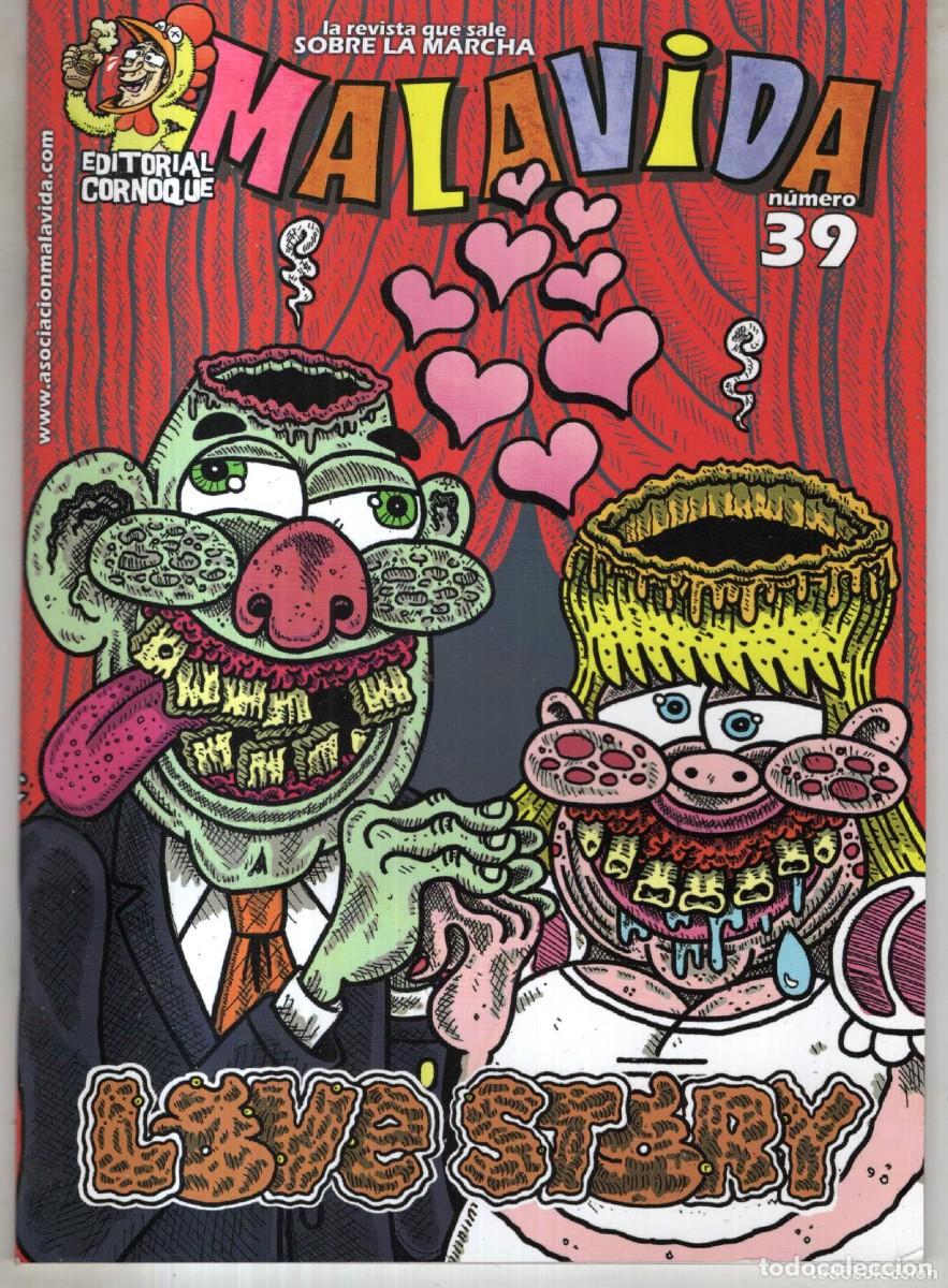 C&oacute;mics: MALAVIDA N&ordm; 39 - EDITORIAL CORNOQUE - IMPECABLE - OFM15 - Foto 1