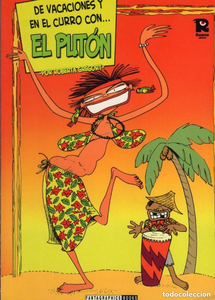 C&oacute;mics: DE VACACIONES Y EN EL CURRO CON... EL PUTON (ROBERTA GREGORY) RECERCA - IMPECABLE - OFM15 - Foto 1