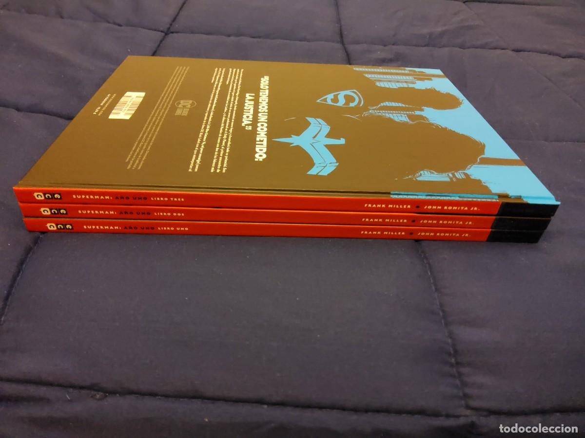 C&oacute;mics: SUPERMAN. A&Ntilde;O UNO. FRANK MILLER y JOHN ROMITA JR. ECC. COMPLETA. 3 N&Uacute;MEROS. - Foto 3