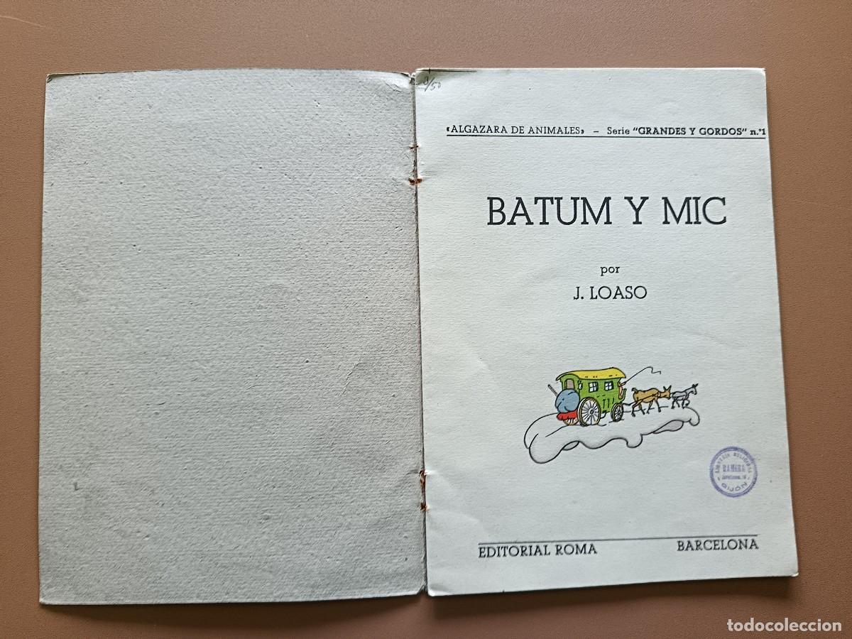 C&oacute;mics: BATUM Y MIC- COL. ALGAZARA DE ANIMALES - Foto 2