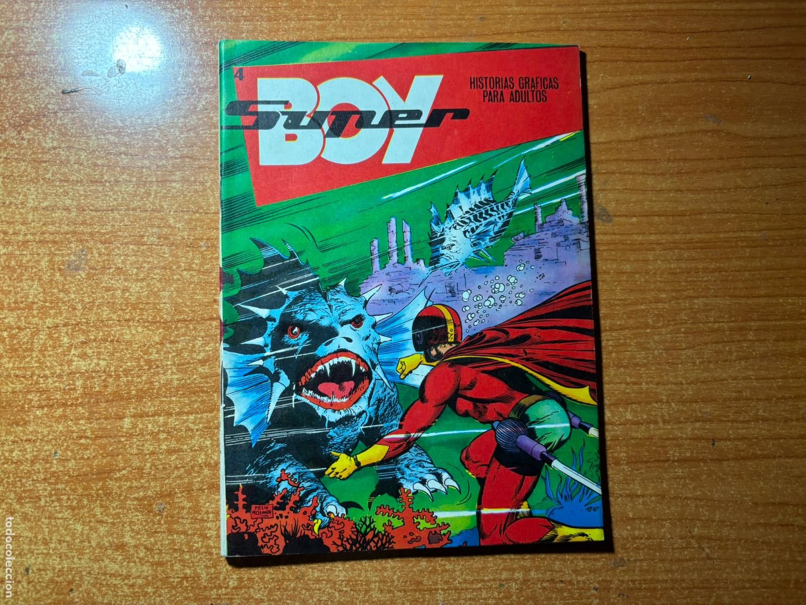 C&oacute;mics: SUPER BOY N&ordm; 4 EDICIONES BOIXHER 1969 - Foto 1