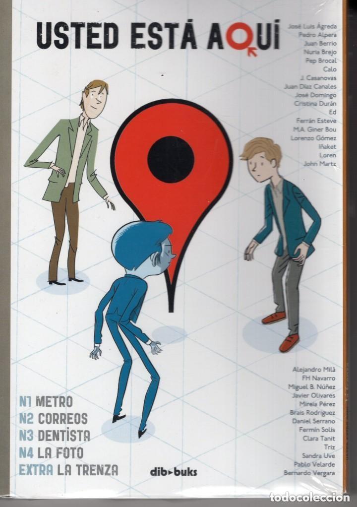 C&oacute;mics: USTED ESTA AQUI COMPLETA 1 A 4 + EXTRA (V.V.A.A.) DIBBUKS - IMPECABLE - OFM15 - Foto 1