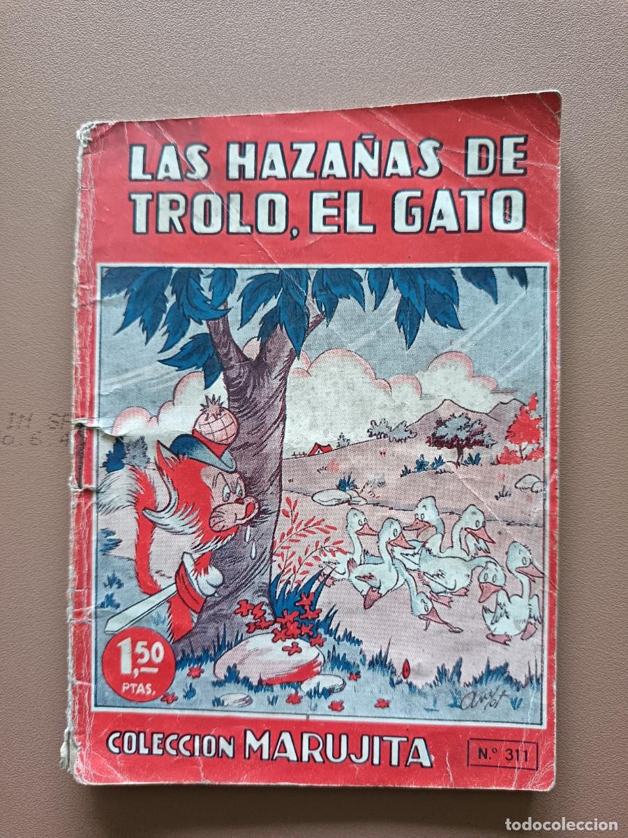 C&oacute;mics: LAS AZA&Ntilde;AS DE TROLO, EL GATO- 311- 1947 - Foto 1