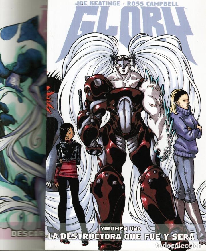 C&oacute;mics: GLORY COMPLETA 2 TOMOS (JOE KEATINGE / ROSS CAMPBELL) ALETA ED. - IMPECABLE - OFM15 - Foto 1