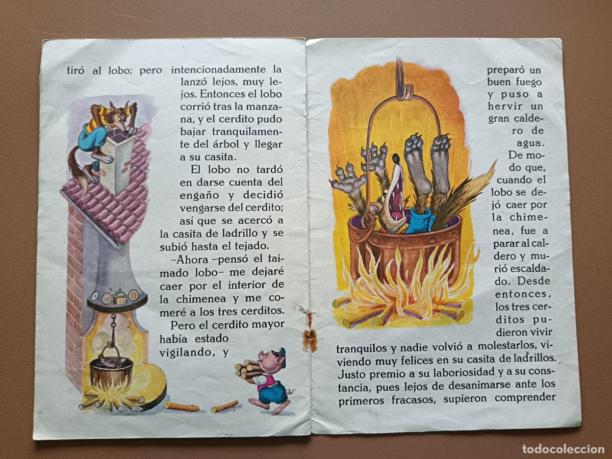 C&oacute;mics: LOS CERDITOS Y EL LOBO- N&ordm;-2 - 1973 - Foto 5
