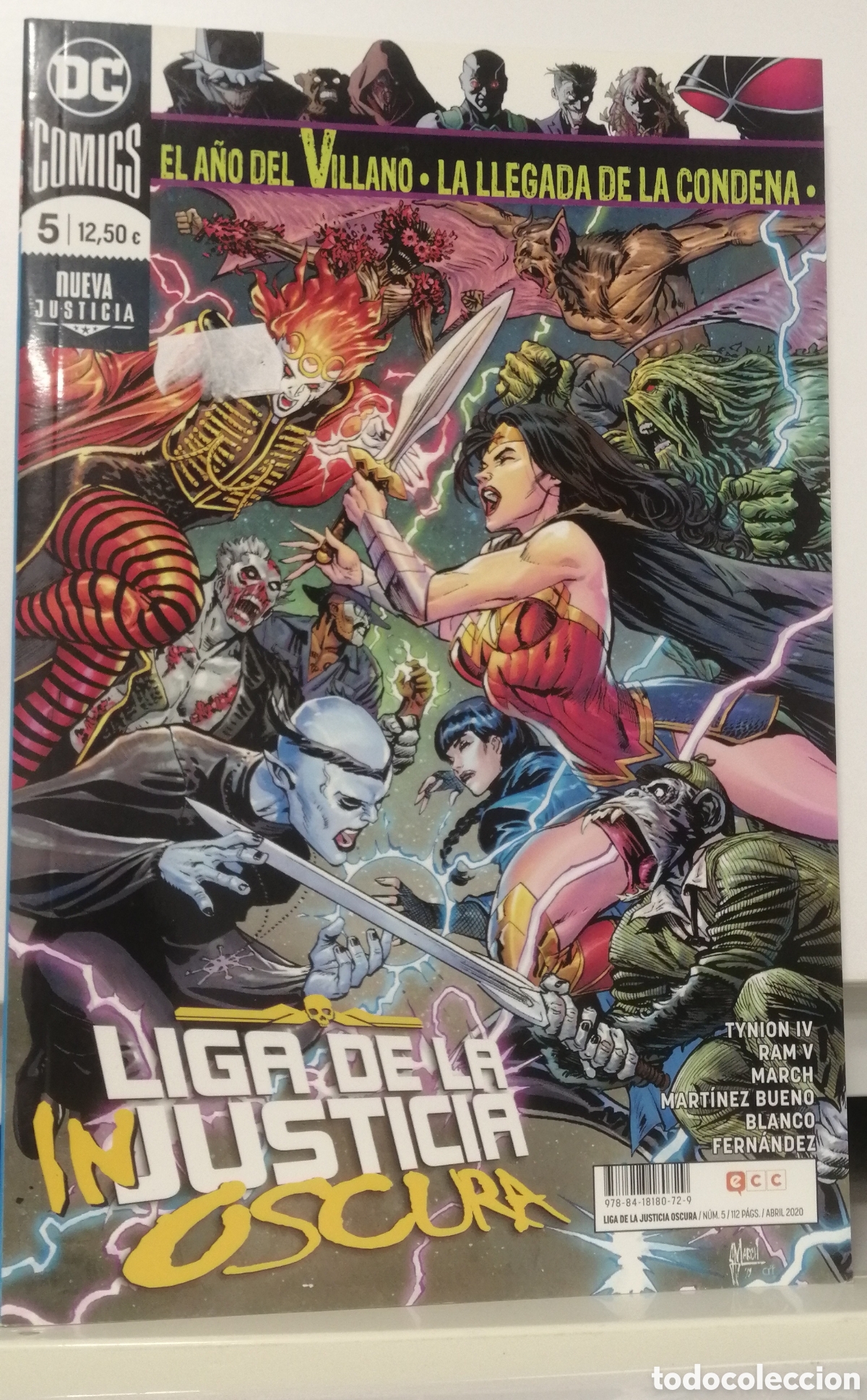 C&oacute;mics: Liga de la Just&iacute;cia oscura N&uacute;mero 5 ECC DC C&oacute;mics - Foto 1
