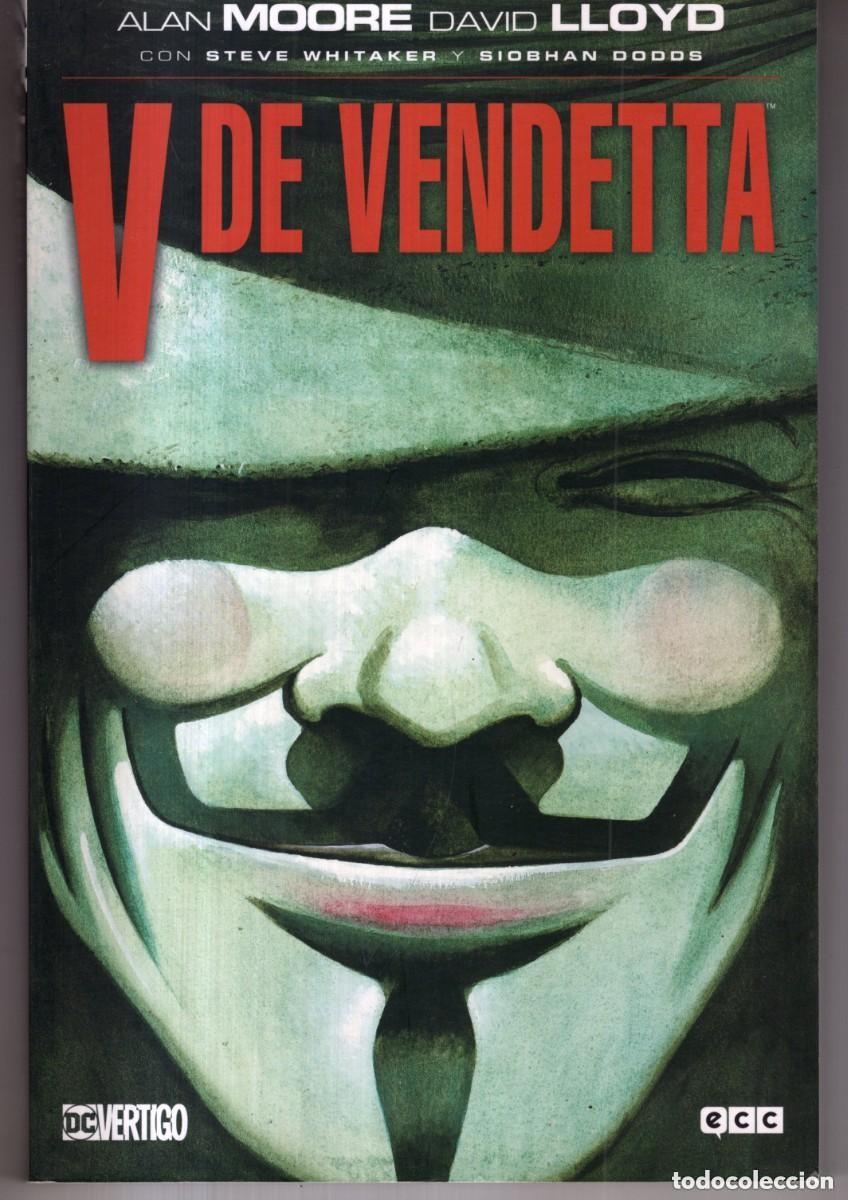 C&oacute;mics: V DE VENDETTA (ALAN MOORE / DAVID LLOYD) ECC - ESTADO EXCELENTE - OFM15 - Foto 1