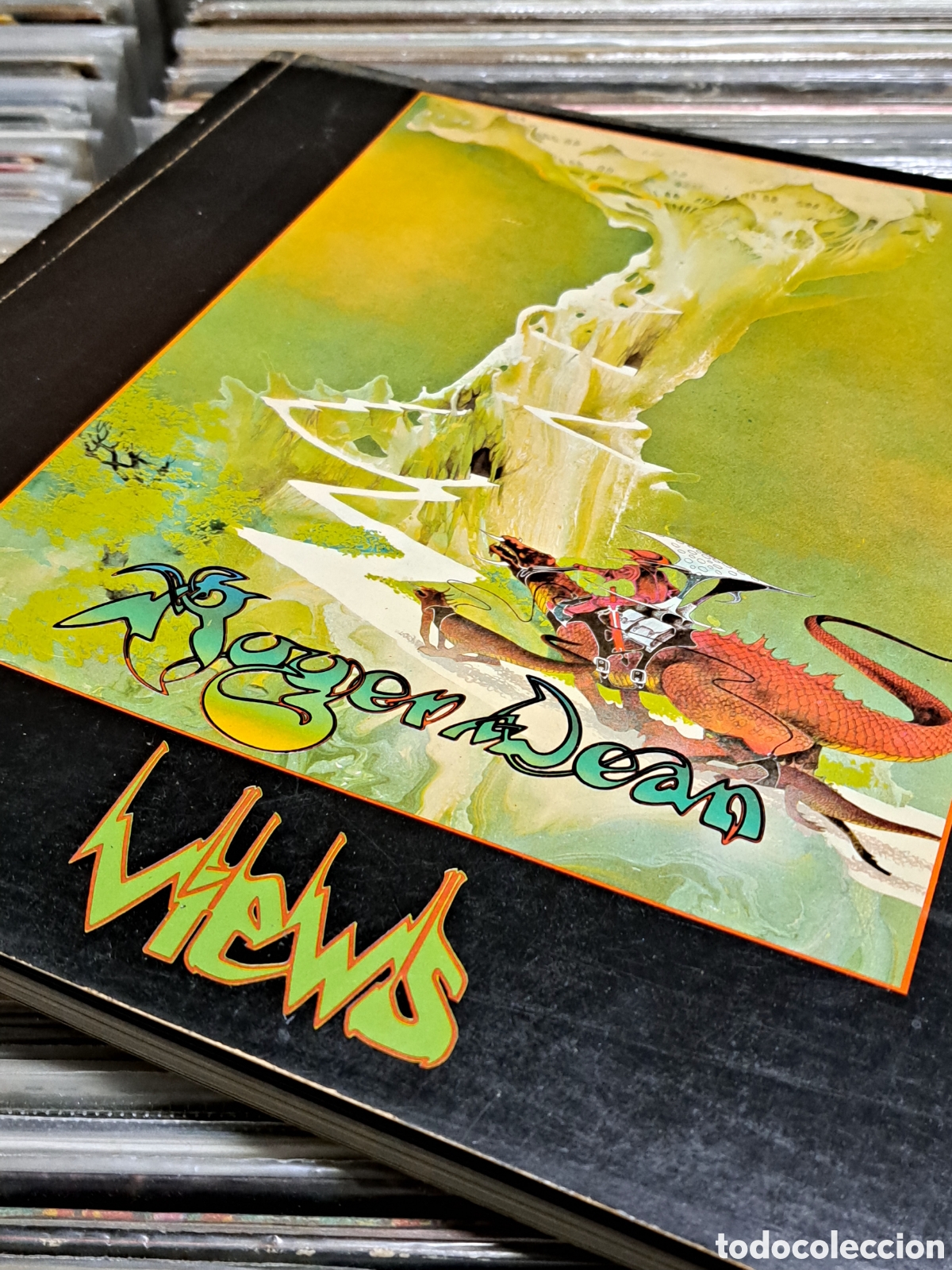 C&oacute;mics: C&Oacute;MIC ROGER DEAN- VIEWS, (A DRAGONS DREAM BOOK), 2&deg; ED.1975. DIF&Iacute;CIL!!! - Foto 2