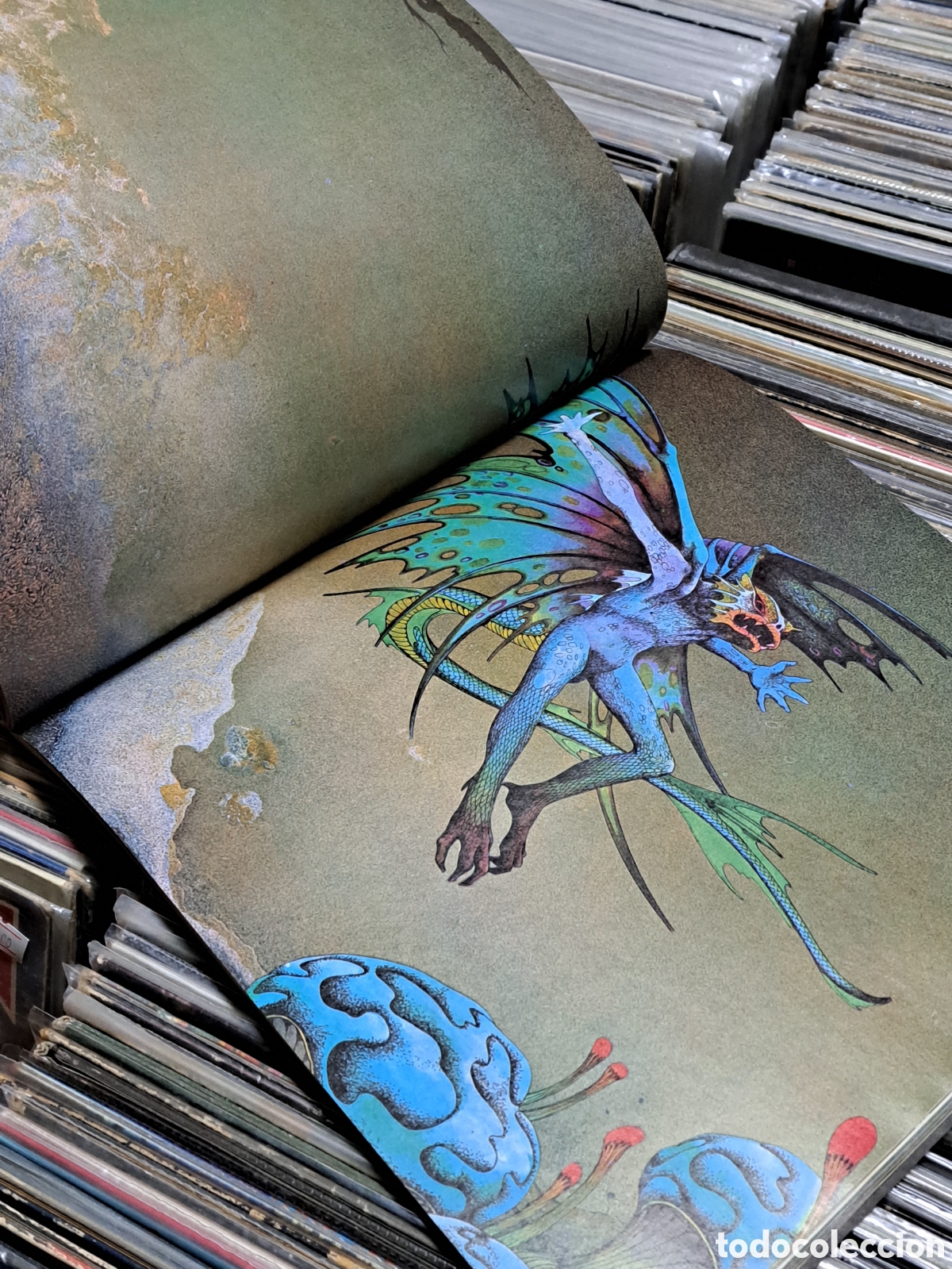 C&oacute;mics: C&Oacute;MIC ROGER DEAN- VIEWS, (A DRAGONS DREAM BOOK), 2&deg; ED.1975. DIF&Iacute;CIL!!! - Foto 7