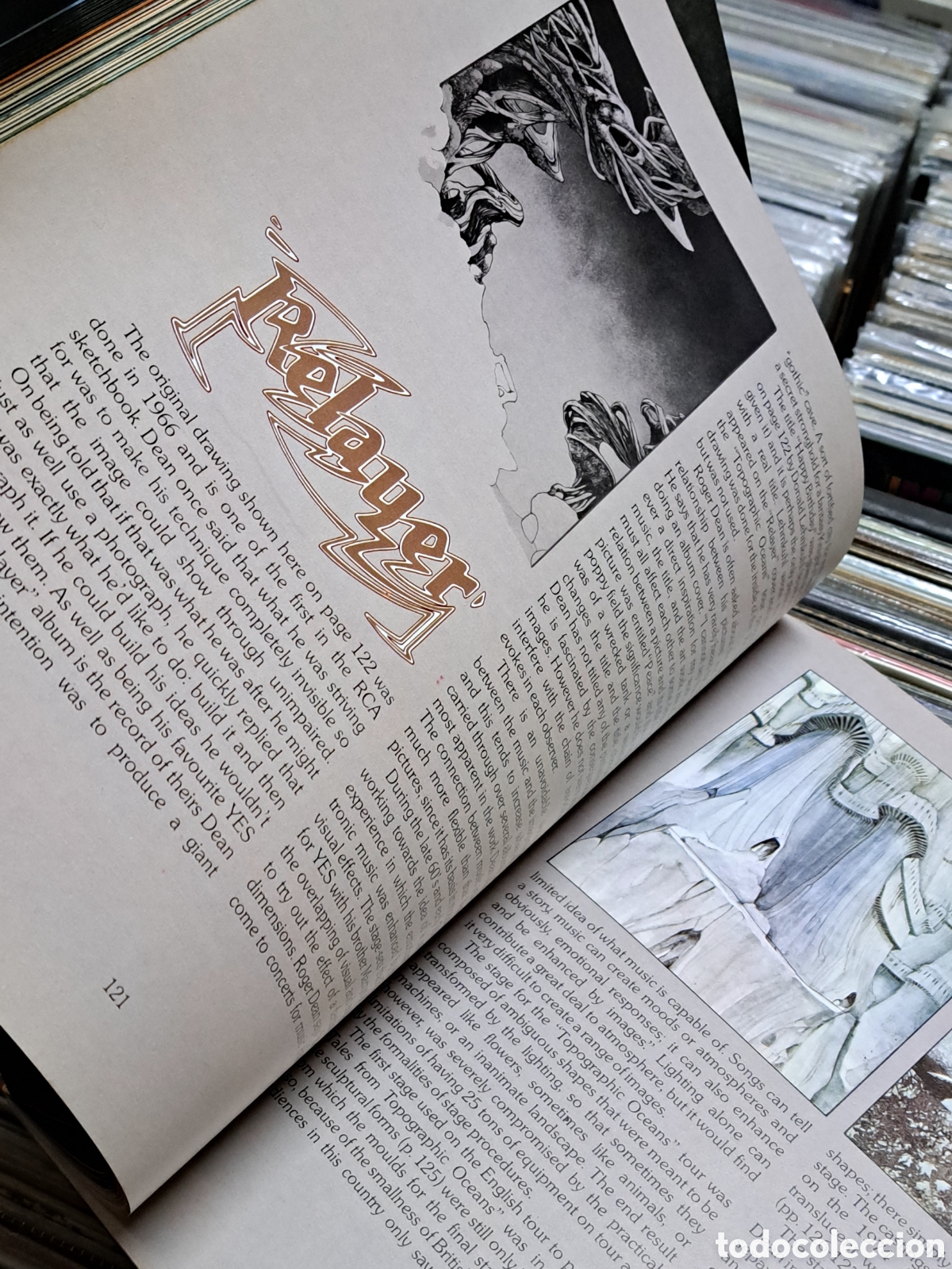 C&oacute;mics: C&Oacute;MIC ROGER DEAN- VIEWS, (A DRAGONS DREAM BOOK), 2&deg; ED.1975. DIF&Iacute;CIL!!! - Foto 9