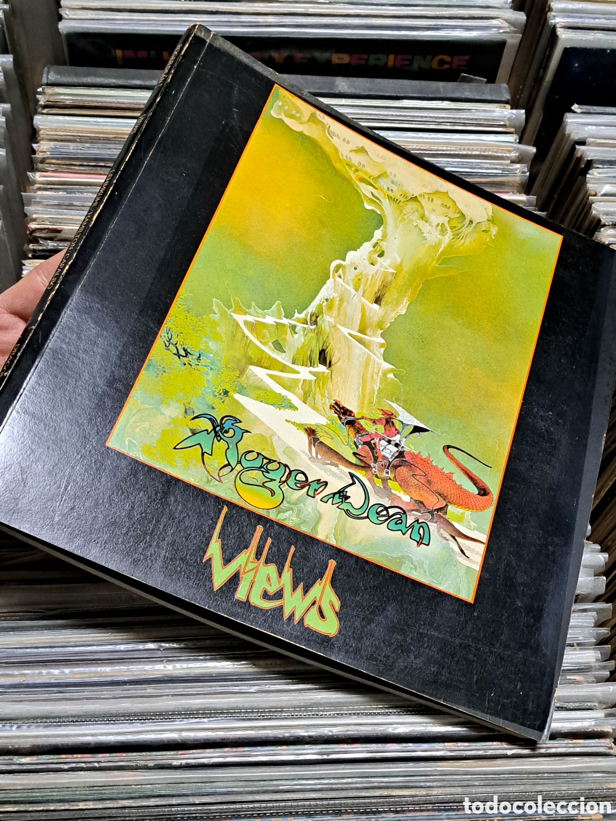 C&oacute;mics: C&Oacute;MIC ROGER DEAN- VIEWS, (A DRAGONS DREAM BOOK), 2&deg; ED.1975. DIF&Iacute;CIL!!! - Foto 1