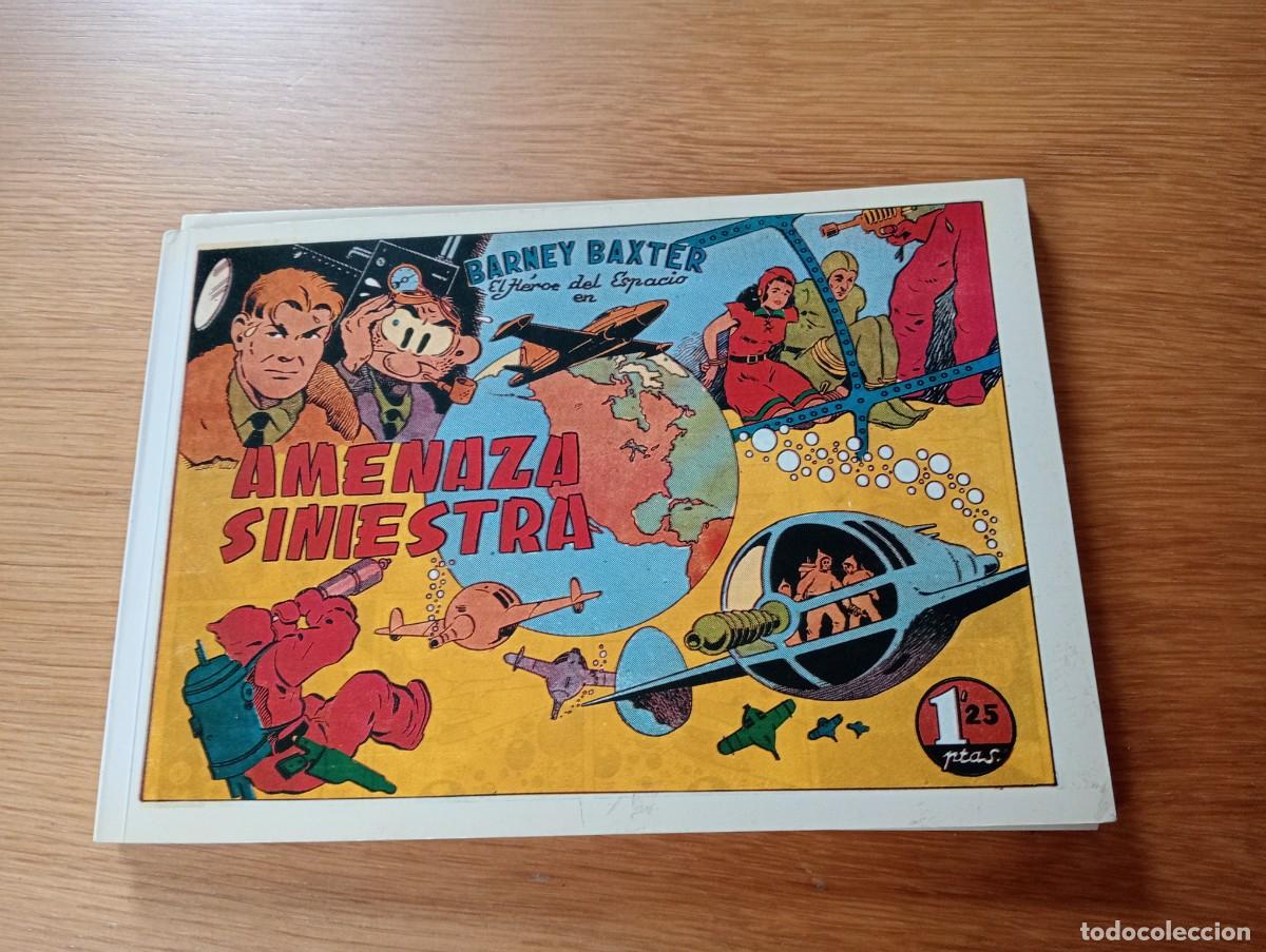 C&oacute;mics: COMPLETA. BARNEY BAXTER, EL H&Eacute;ROE DEL ESPACIO. 2 TOMOS. R&Uacute;STICA. EDICIONES JLA. 1986. - Foto 2