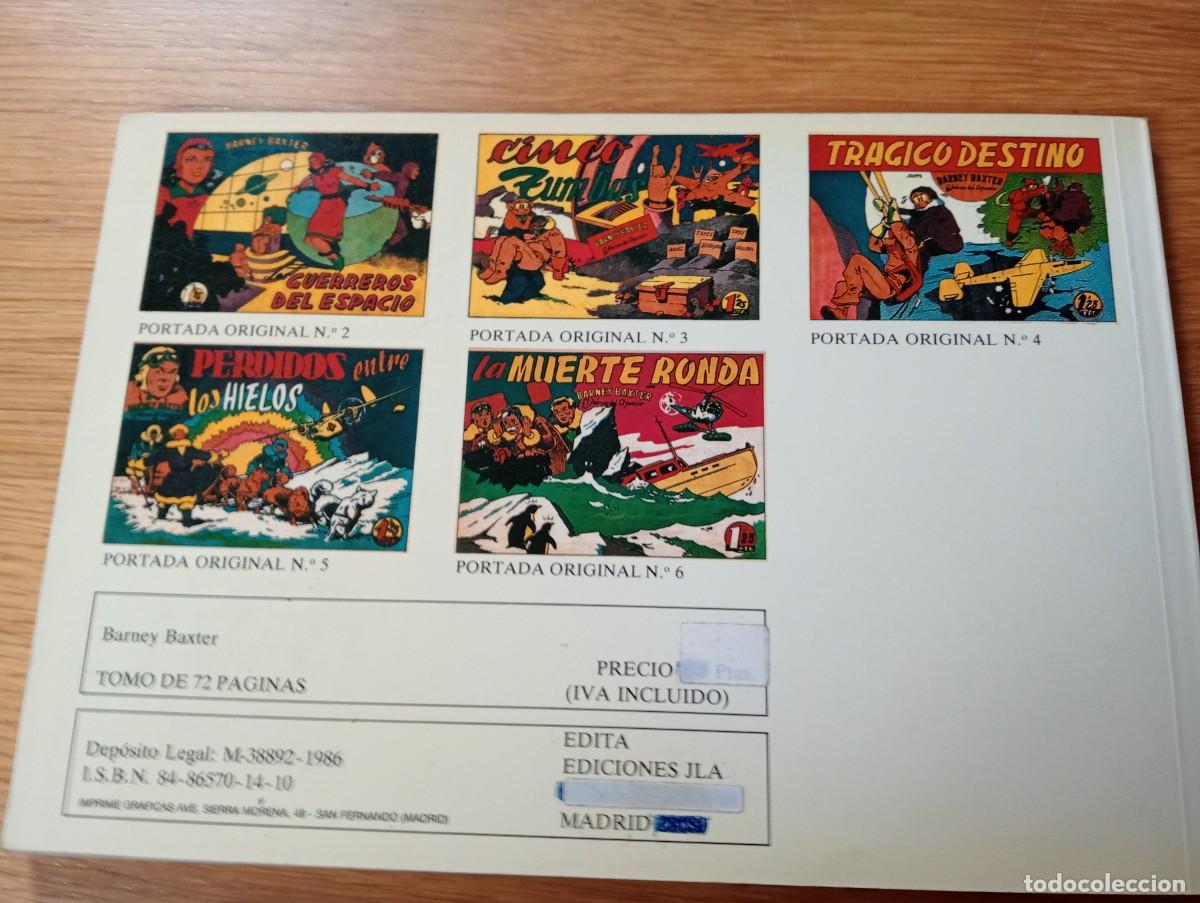 C&oacute;mics: COMPLETA. BARNEY BAXTER, EL H&Eacute;ROE DEL ESPACIO. 2 TOMOS. R&Uacute;STICA. EDICIONES JLA. 1986. - Foto 5