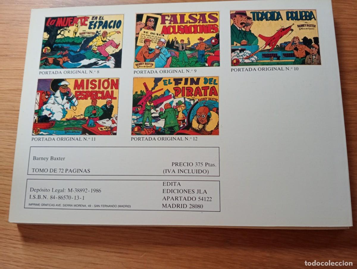 C&oacute;mics: COMPLETA. BARNEY BAXTER, EL H&Eacute;ROE DEL ESPACIO. 2 TOMOS. R&Uacute;STICA. EDICIONES JLA. 1986. - Foto 6