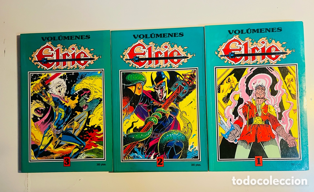 C&oacute;mics: COLECCI&Oacute;N ELRIC, 3 VOL&Uacute;MENES COMPLETA, (EDITORIAL FIAST C&Oacute;MIC) - Foto 1