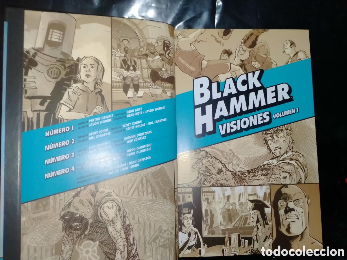 C&oacute;mics: J. LEMIRE/D. ORMSTON. BLACK HAMMER(VISIONES) .ASTIBERRI - Foto 2