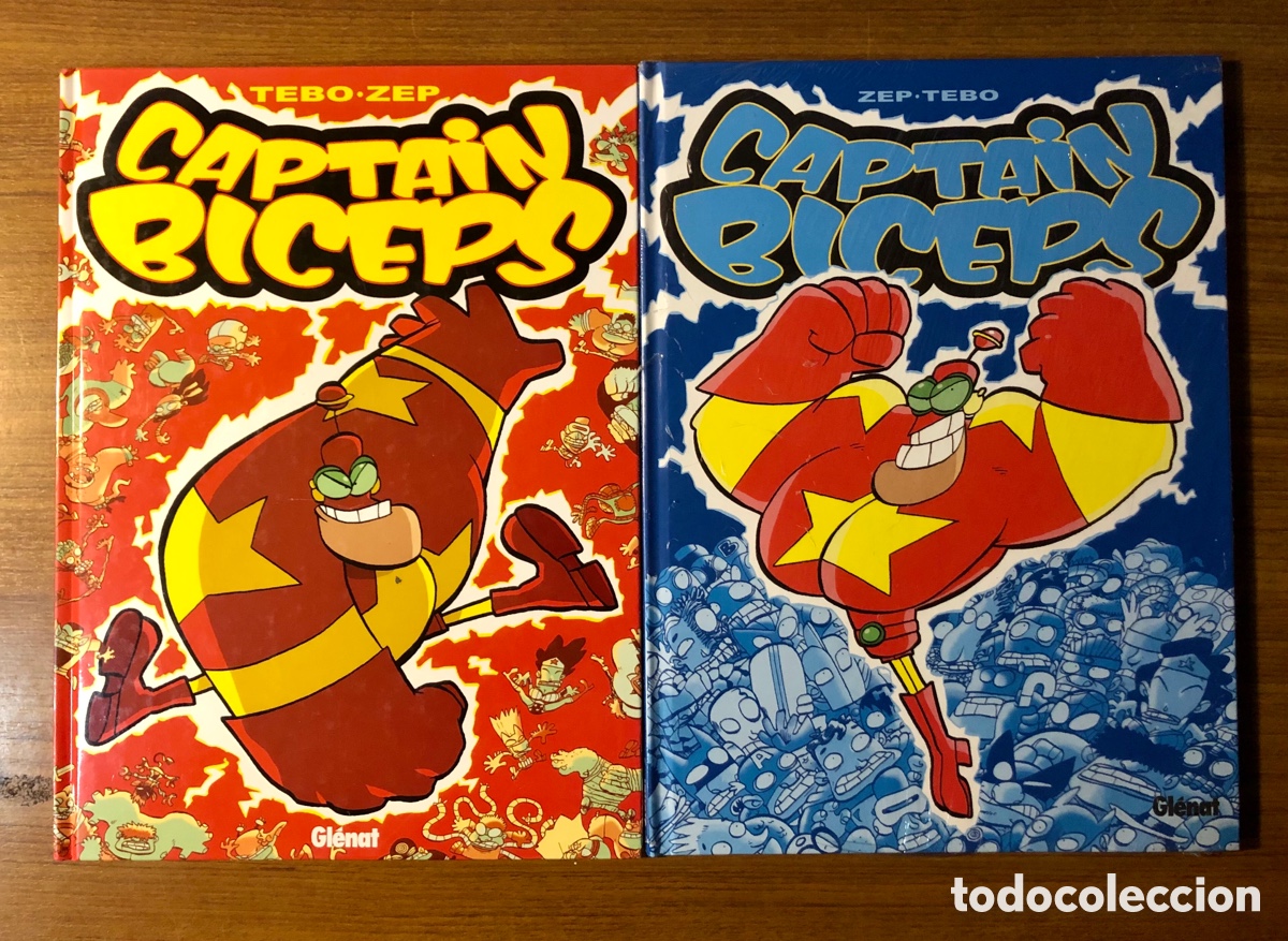 C&oacute;mics: CAPTAIN B&Iacute;CEPS,N&Uacute;MERO 1 y 2,(GLENAT) - Foto 1