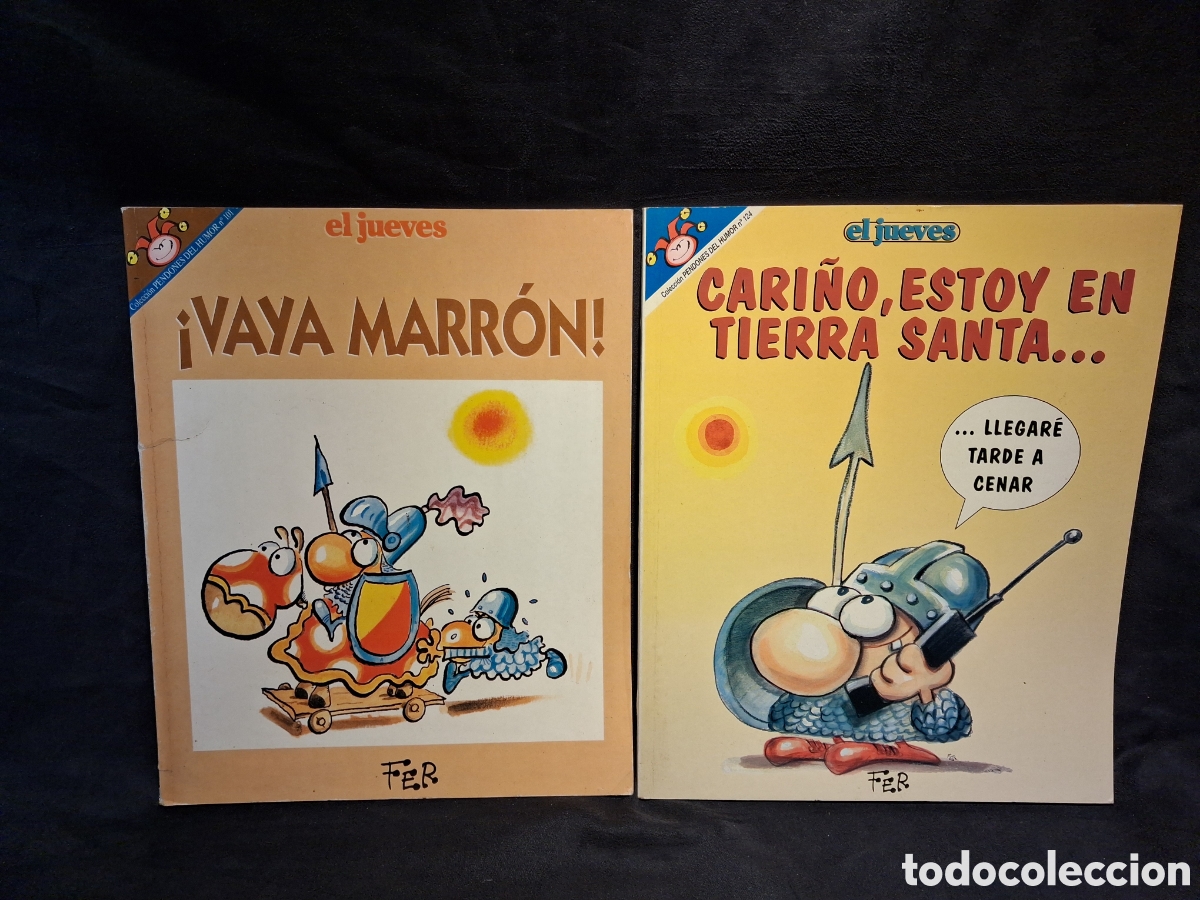 C&oacute;mics: 2 VOL. PENDONES DEL HUMOR. 101 Y 124. FER. EL JUEVES. - Foto 1