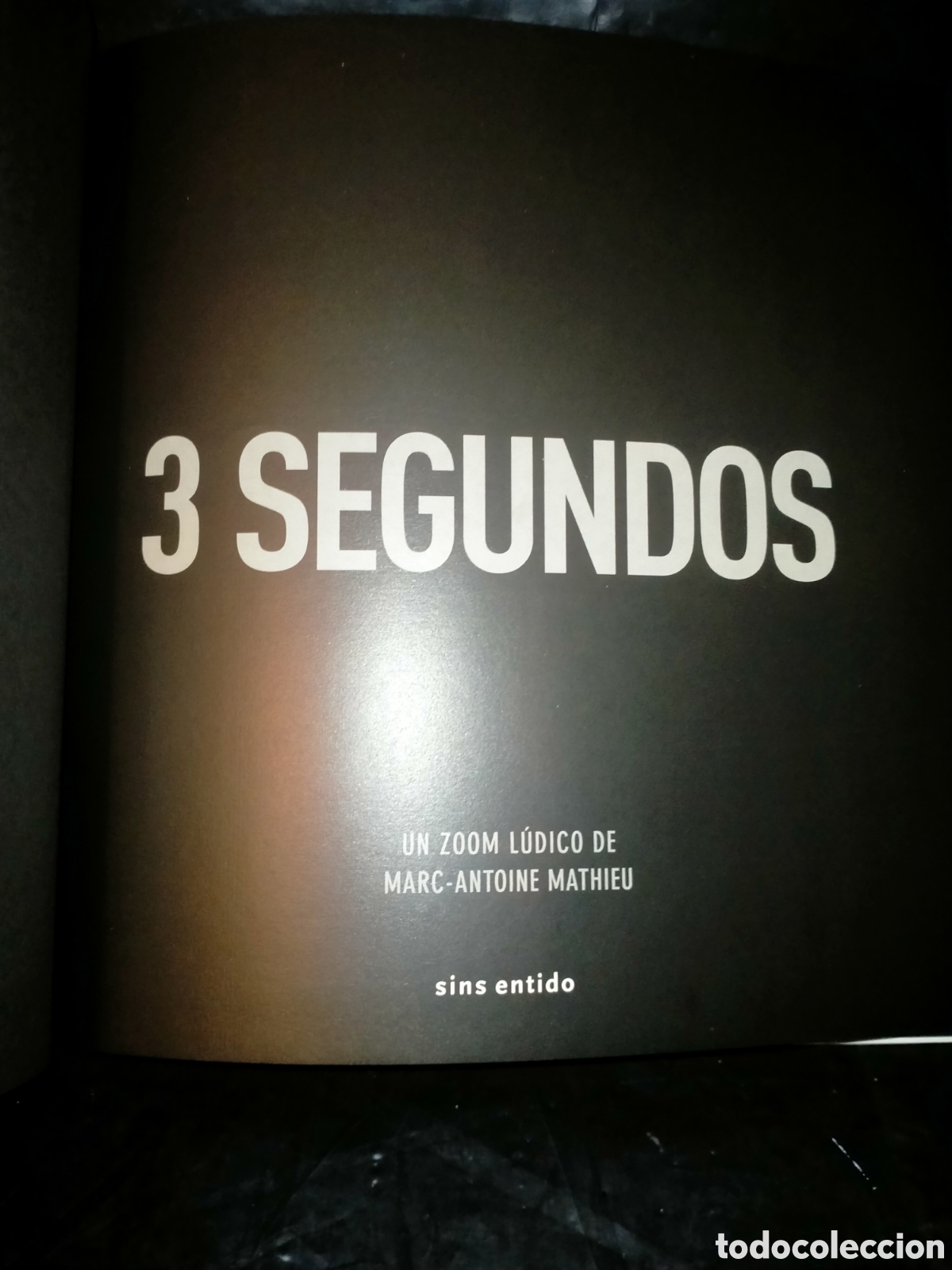C&oacute;mics: MARC-ANTOINE MATHIEU. 3 SEGUNDOS .SINS ENTIDO - Foto 2