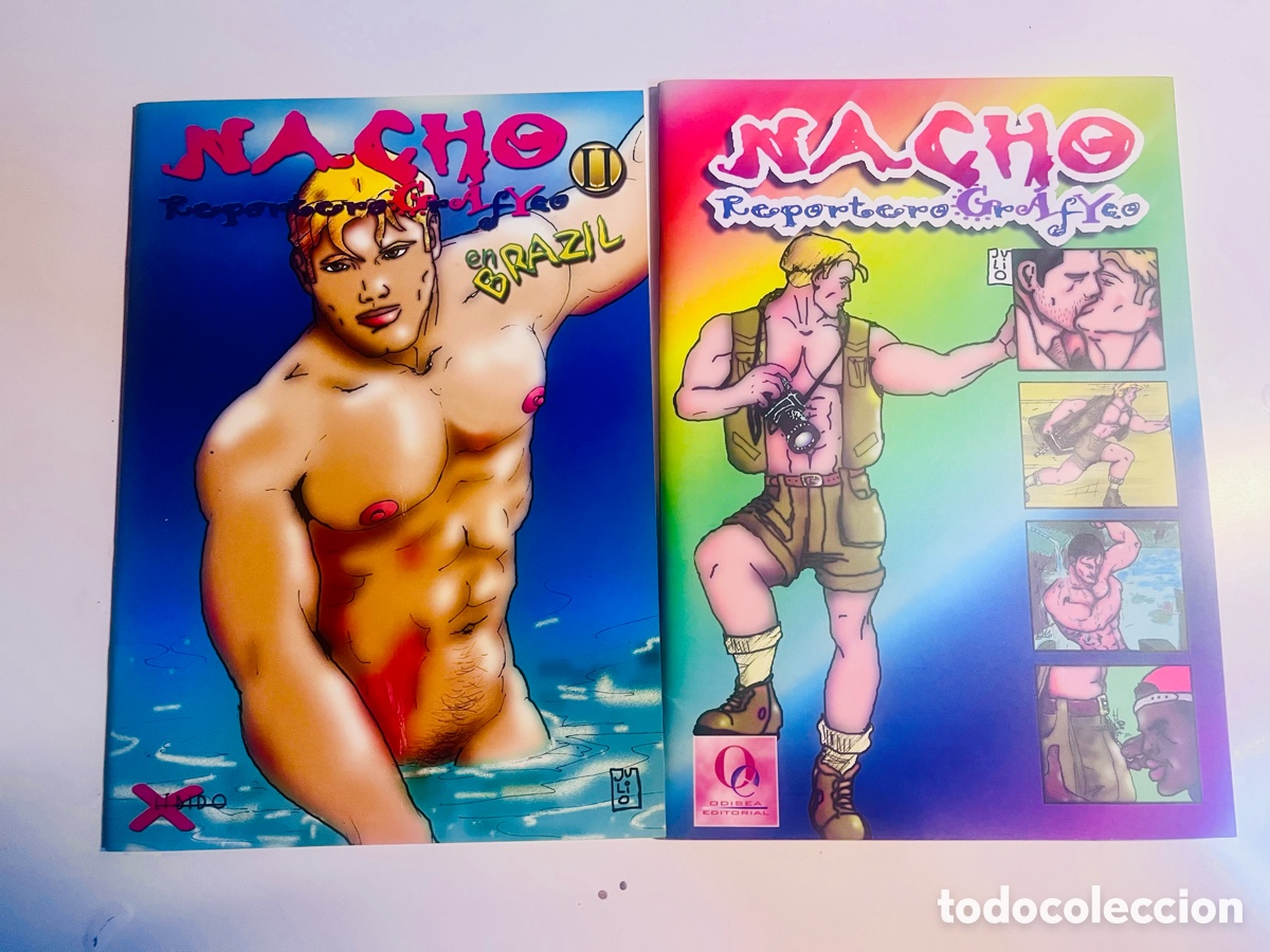 C&oacute;mics: COLECCI&Oacute;N NACHO GRAFYCO, 2 EJEMPLARES, (LIBIDO EDICIONES/ODISEA EDITORIAL) - Foto 1