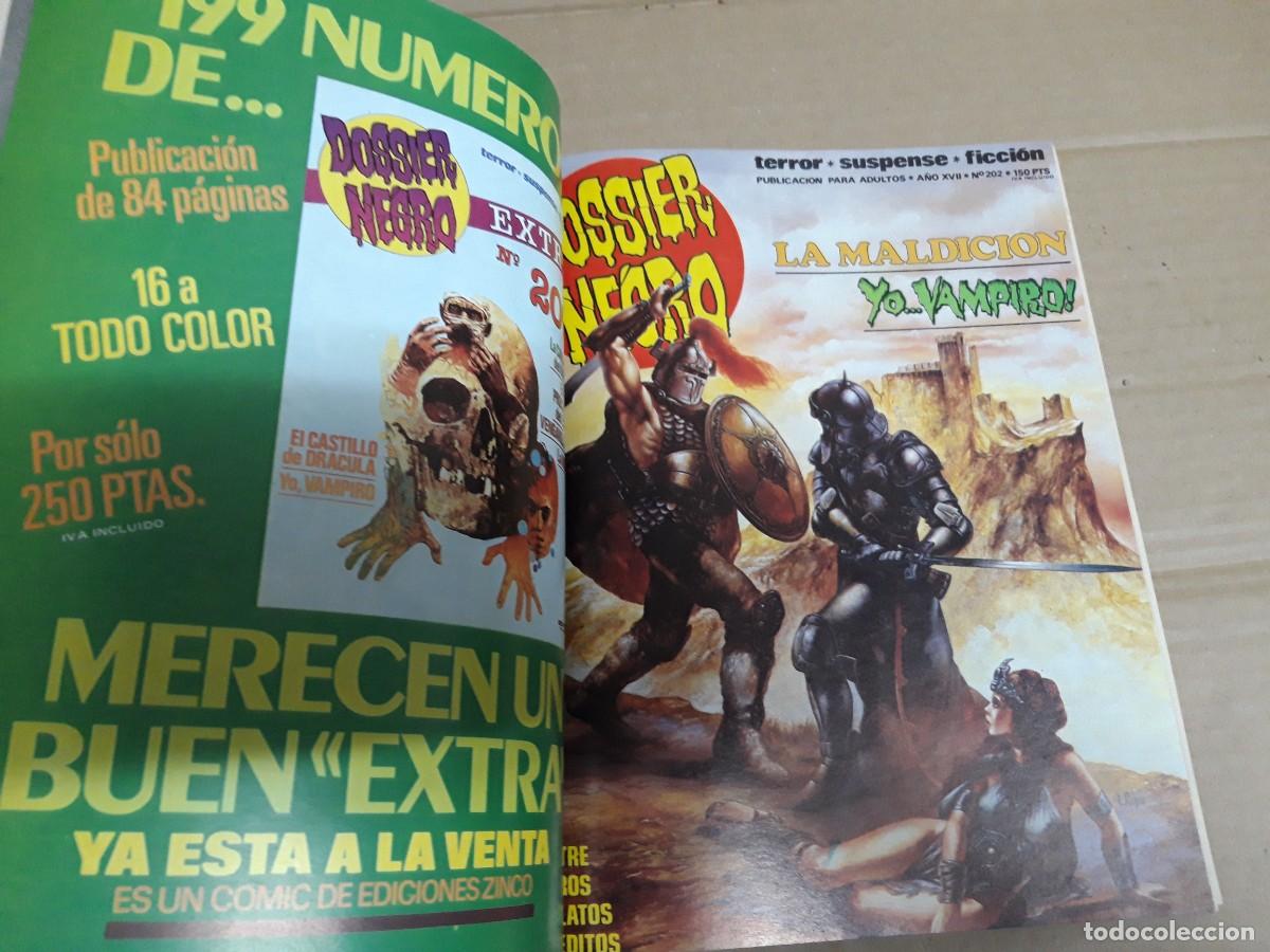 C&oacute;mics: DOSSIER NEGRO. TOMO CON LOS N&Uacute;MEROS 200 AL 203. - Foto 7
