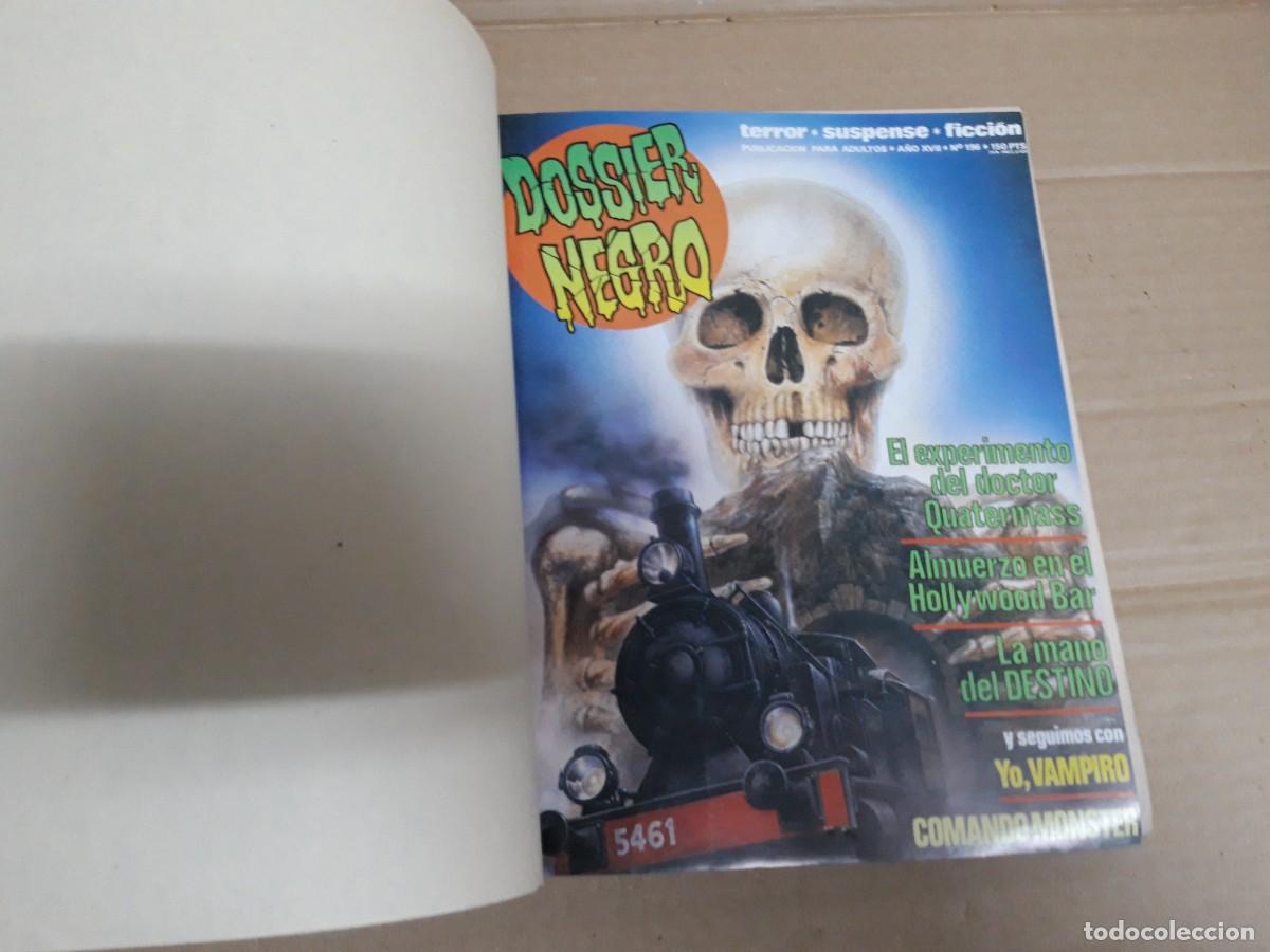 C&oacute;mics: DOSSIER NEGRO. TOMO CON LOS N&Uacute;MEROS 196 al 199. - Foto 5