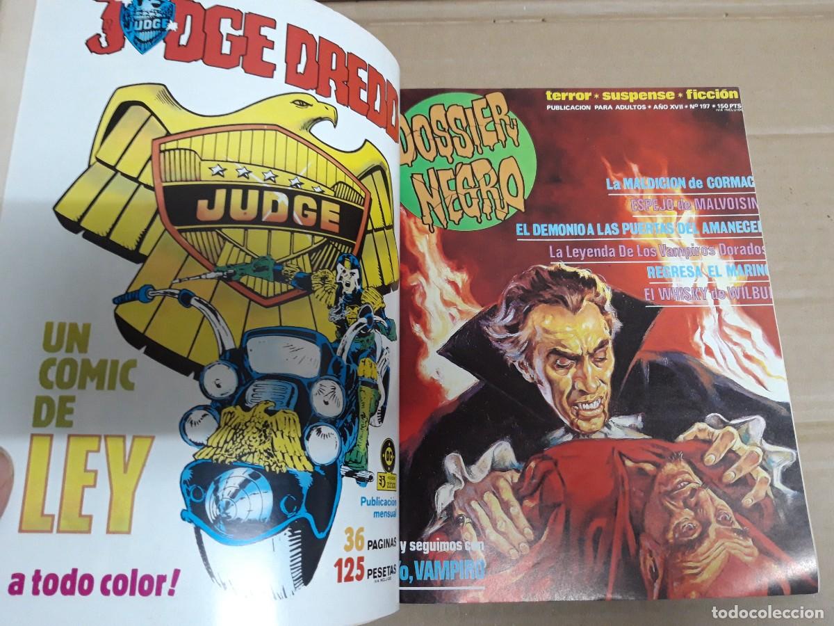 C&oacute;mics: DOSSIER NEGRO. TOMO CON LOS N&Uacute;MEROS 196 al 199. - Foto 6