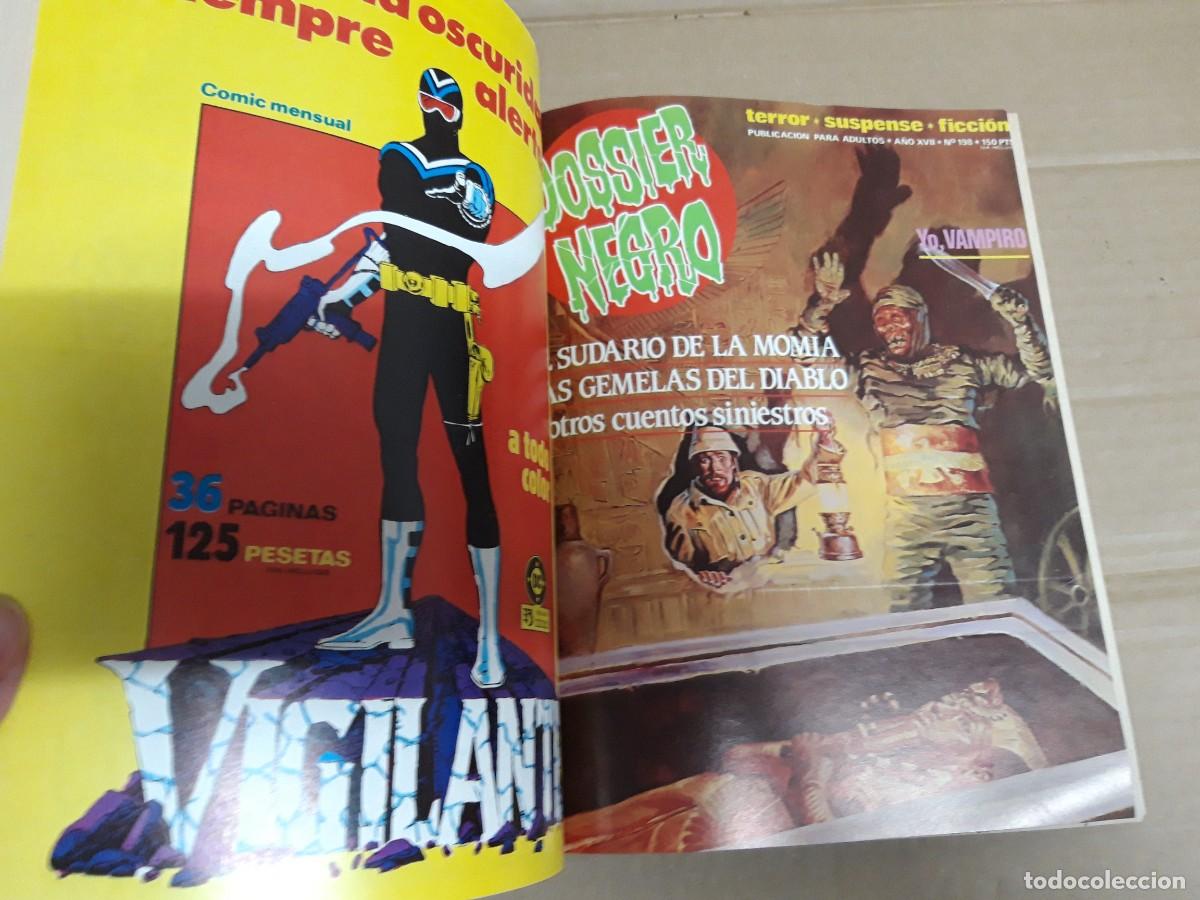 C&oacute;mics: DOSSIER NEGRO. TOMO CON LOS N&Uacute;MEROS 196 al 199. - Foto 7
