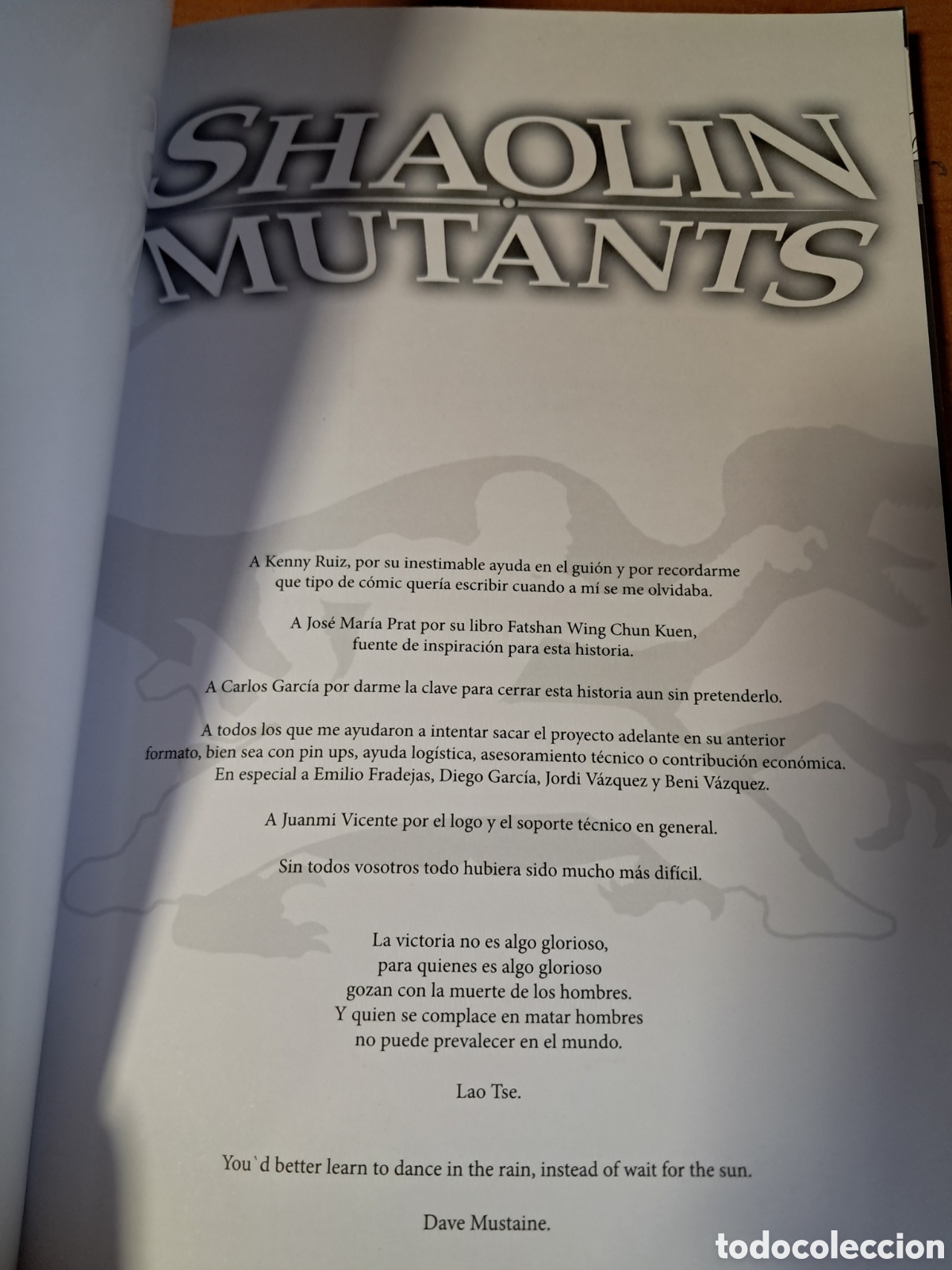 C&oacute;mics: Shaolin Mutants C&oacute;mic Pere P&eacute;rez - Foto 2