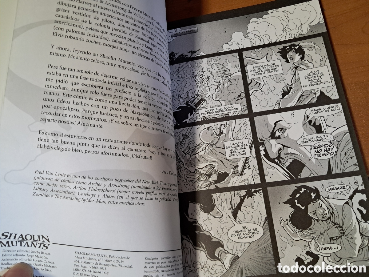 C&oacute;mics: Shaolin Mutants C&oacute;mic Pere P&eacute;rez - Foto 3
