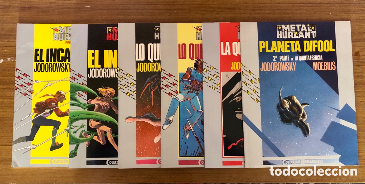 C&oacute;mics: COLECCI&Oacute;N HUMANOIDES,METAL HURLANT,MOEBIUS,(EUROCOMIC) - Foto 1