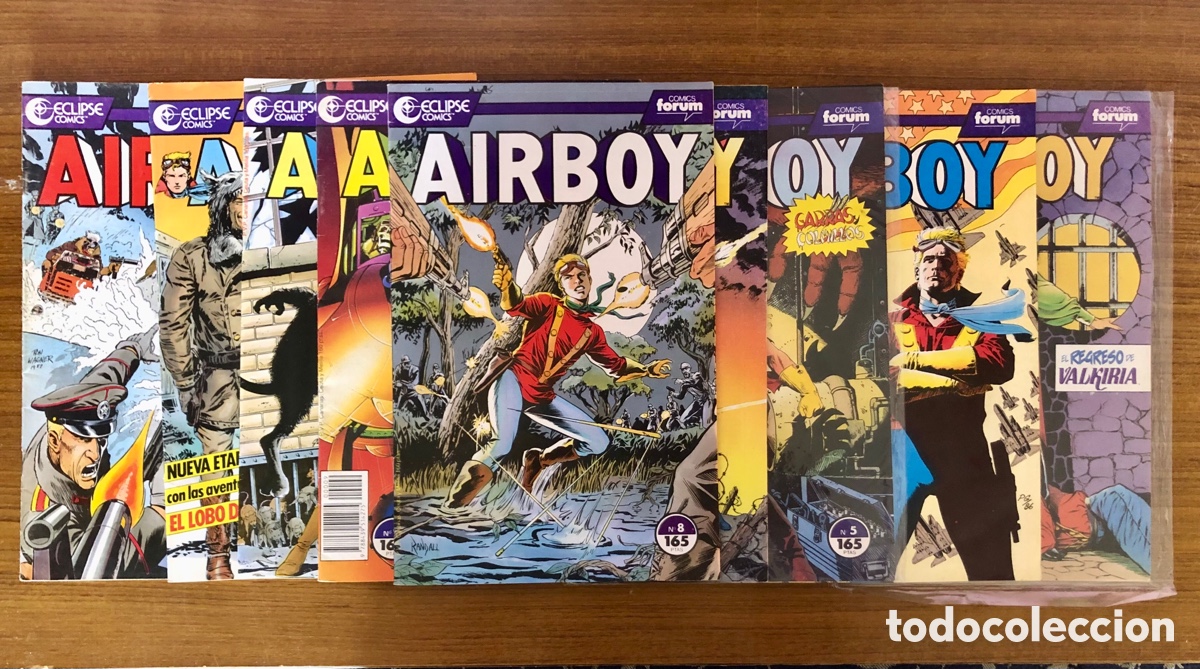 C&oacute;mics: AIRBOY,9 N&Uacute;MEROS,(ECLIPSE C&Oacute;MICS-FORUM) - Foto 1