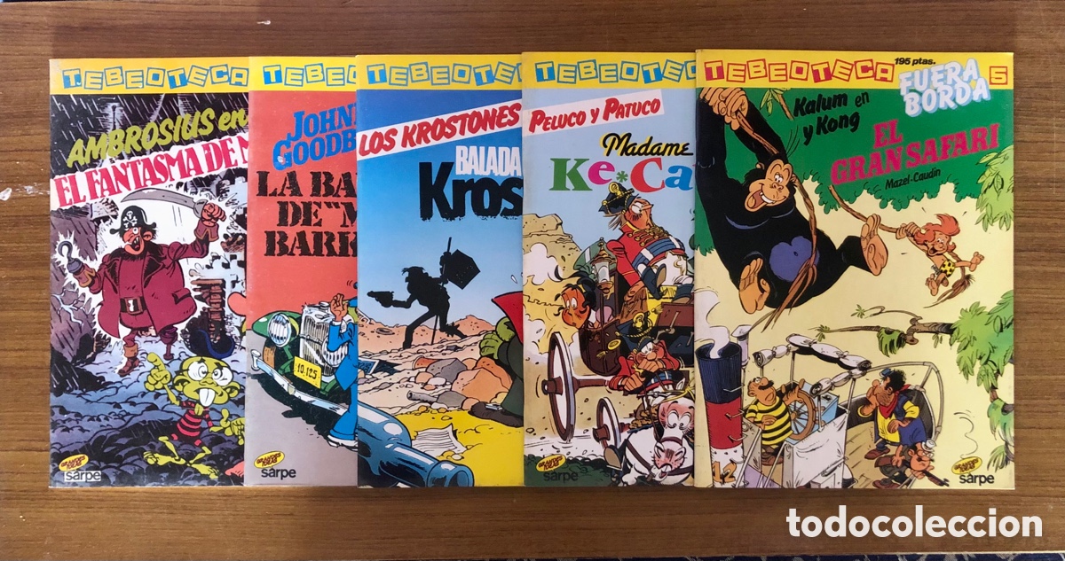 C&oacute;mics: TEBEOTECA,N&Uacute;MEROS 1 AL 5,(SARPE) - Foto 1
