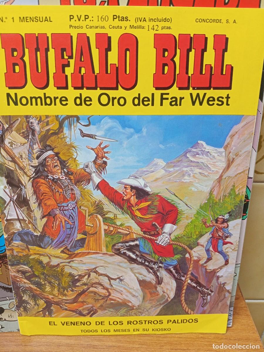 C&oacute;mics: BUFALO BILL - NOMBRE DE ORO DEL FAR WEST - N&ordm; 1 - CONCORDE - Foto 1
