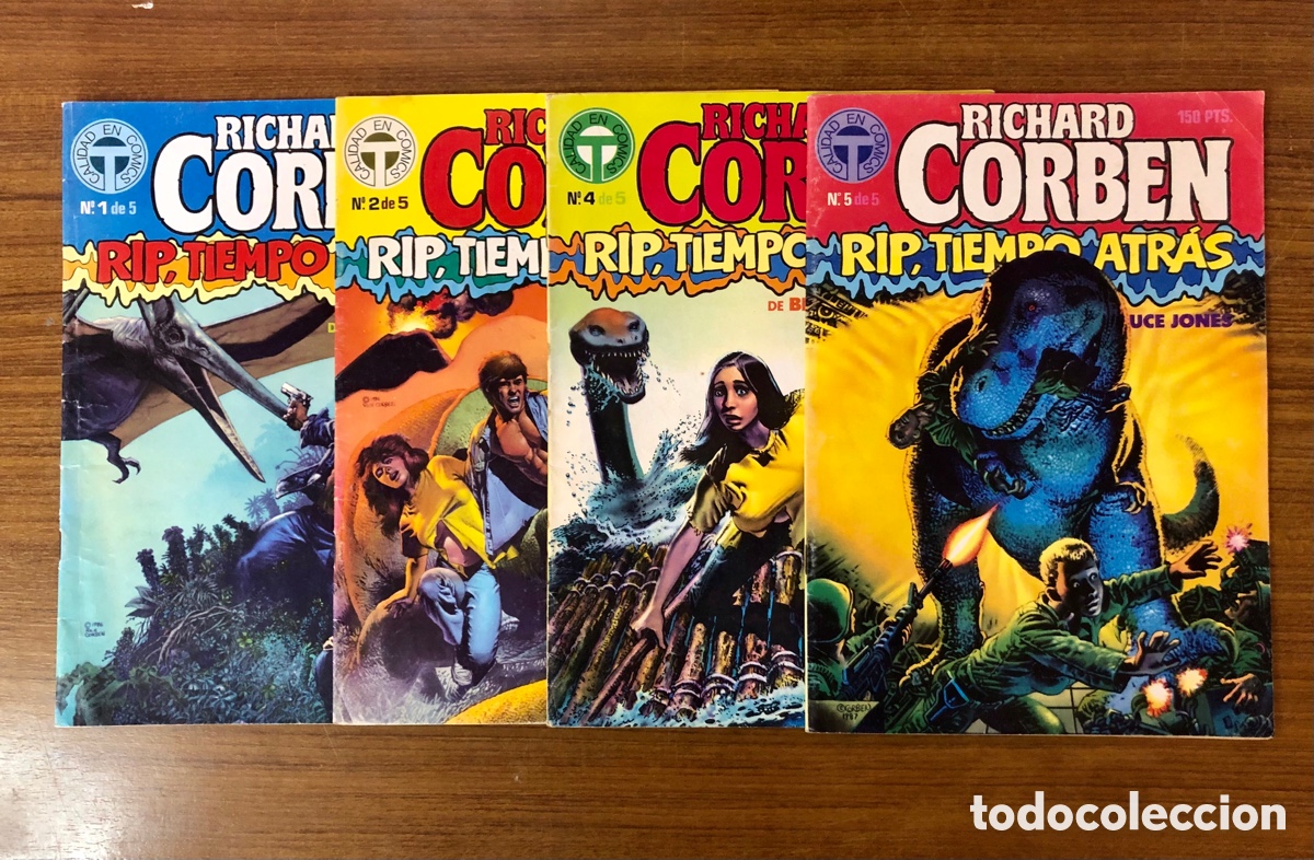 C&oacute;mics: RICHARD CORBEN,4 N&Uacute;MEROS,(CALIDAD EN C&Oacute;MICS) - Foto 1