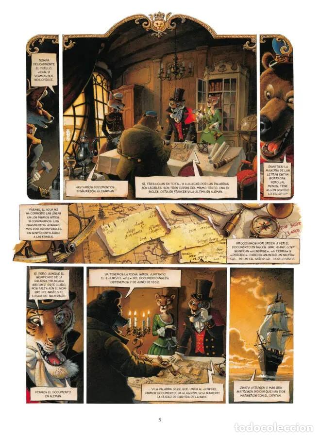 C&oacute;mics: LOS HIJOS DEL CAPIT&Aacute;N GRANT TEMU EDICIONES - Foto 4