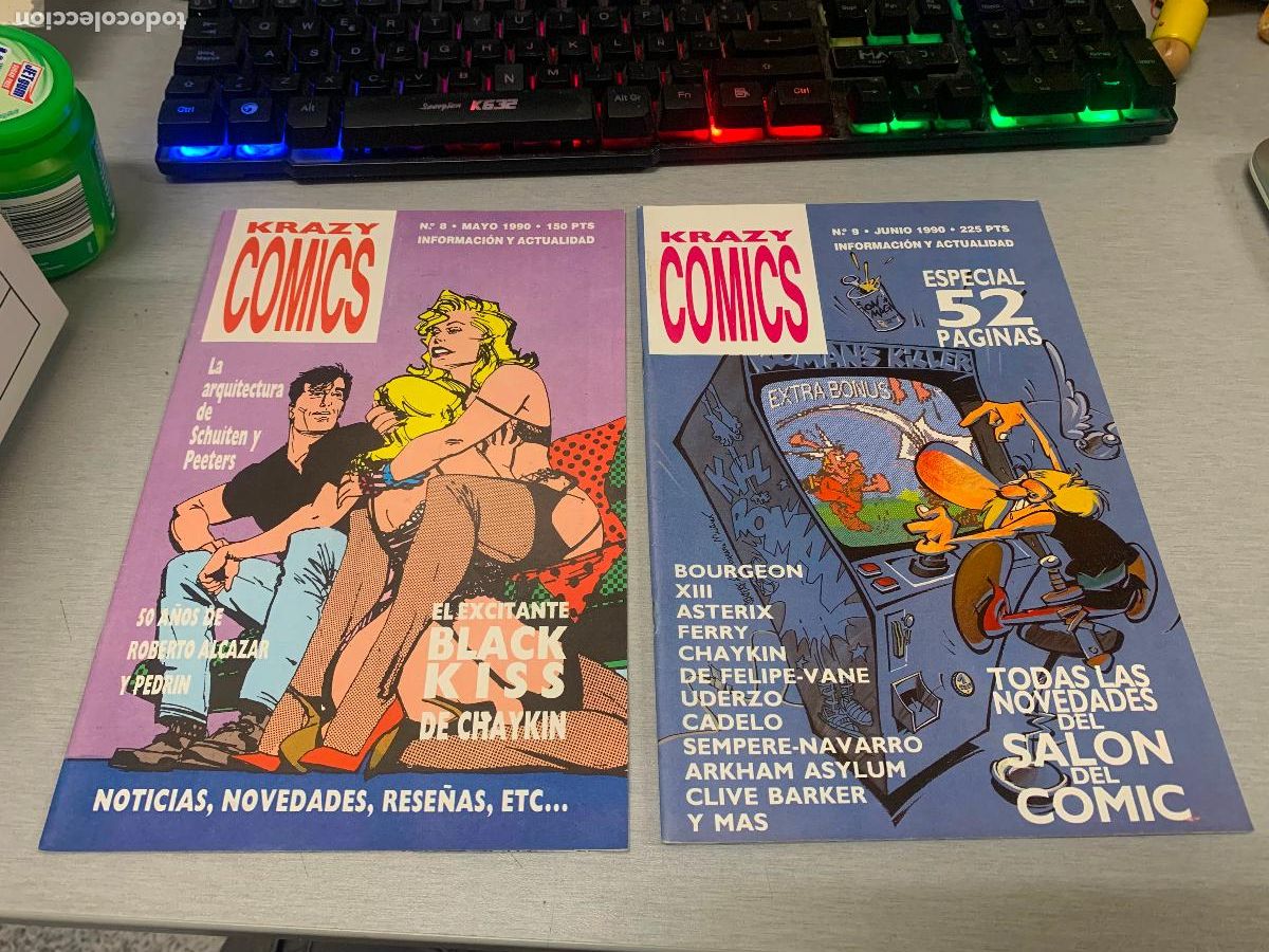 C&oacute;mics: KRAZY COMICS / LOTE N&Uacute;MEROS 1 A 18 + EXTRA ANUARIO / ED. COMPLOT - KAMANDI - Foto 8