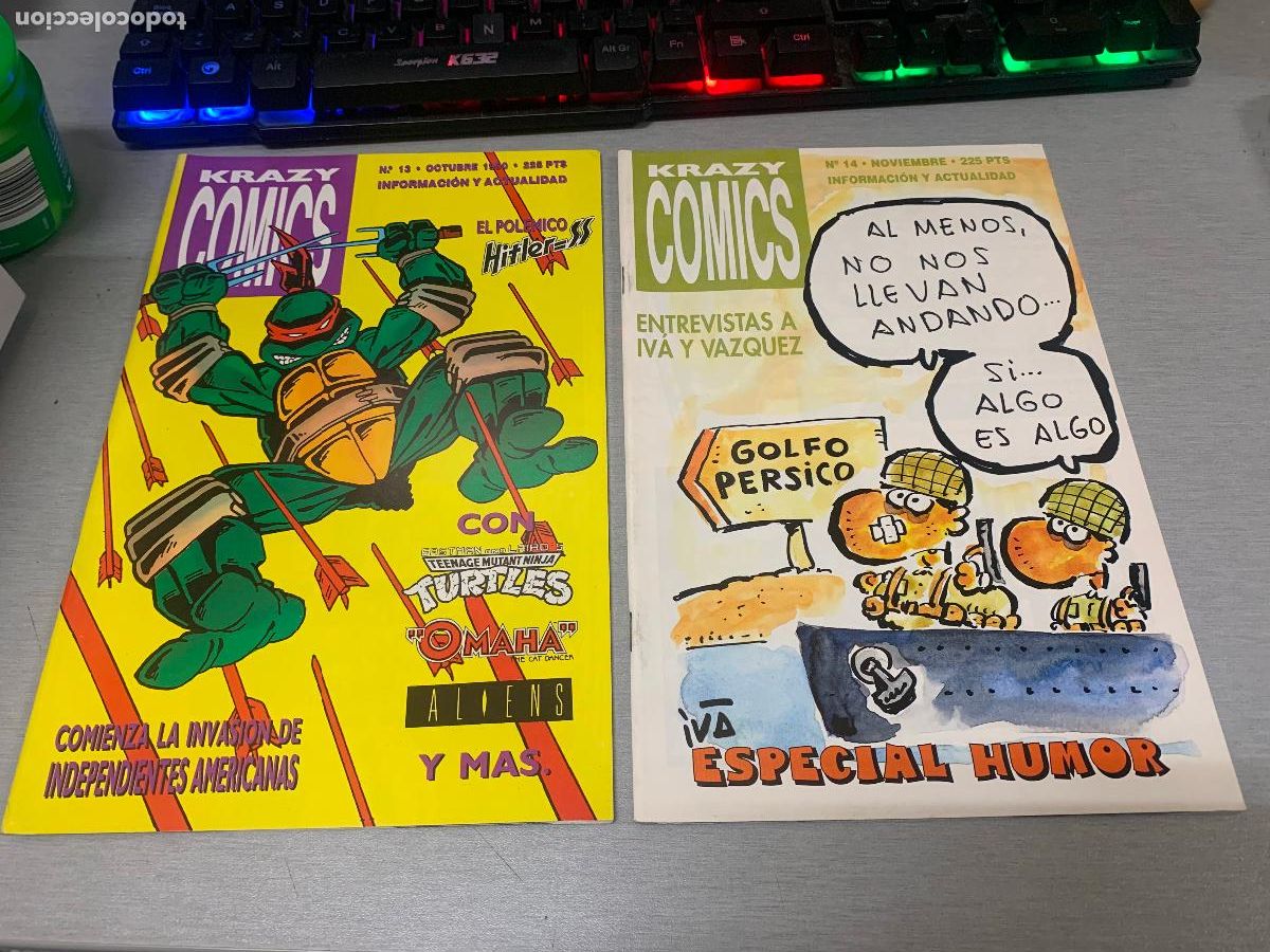 C&oacute;mics: KRAZY COMICS / LOTE N&Uacute;MEROS 1 A 18 + EXTRA ANUARIO / ED. COMPLOT - KAMANDI - Foto 10