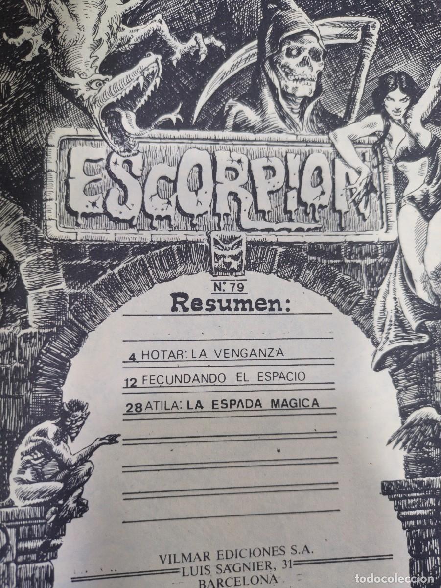 C&oacute;mics: RELATOS DE TERROR SICOLOGICO - ESCORPION - N&ordm; 79 - Foto 2