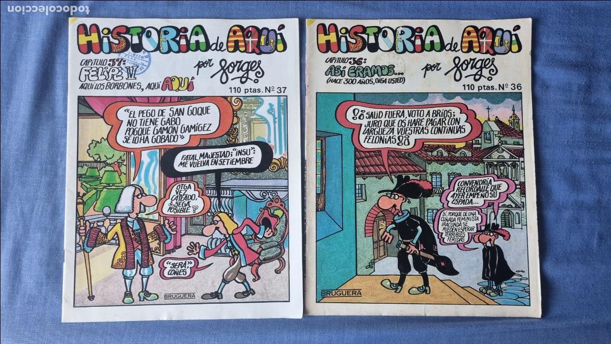 C&oacute;mics: Historia de aqu&iacute; por forges, 36 y 37 - Foto 1
