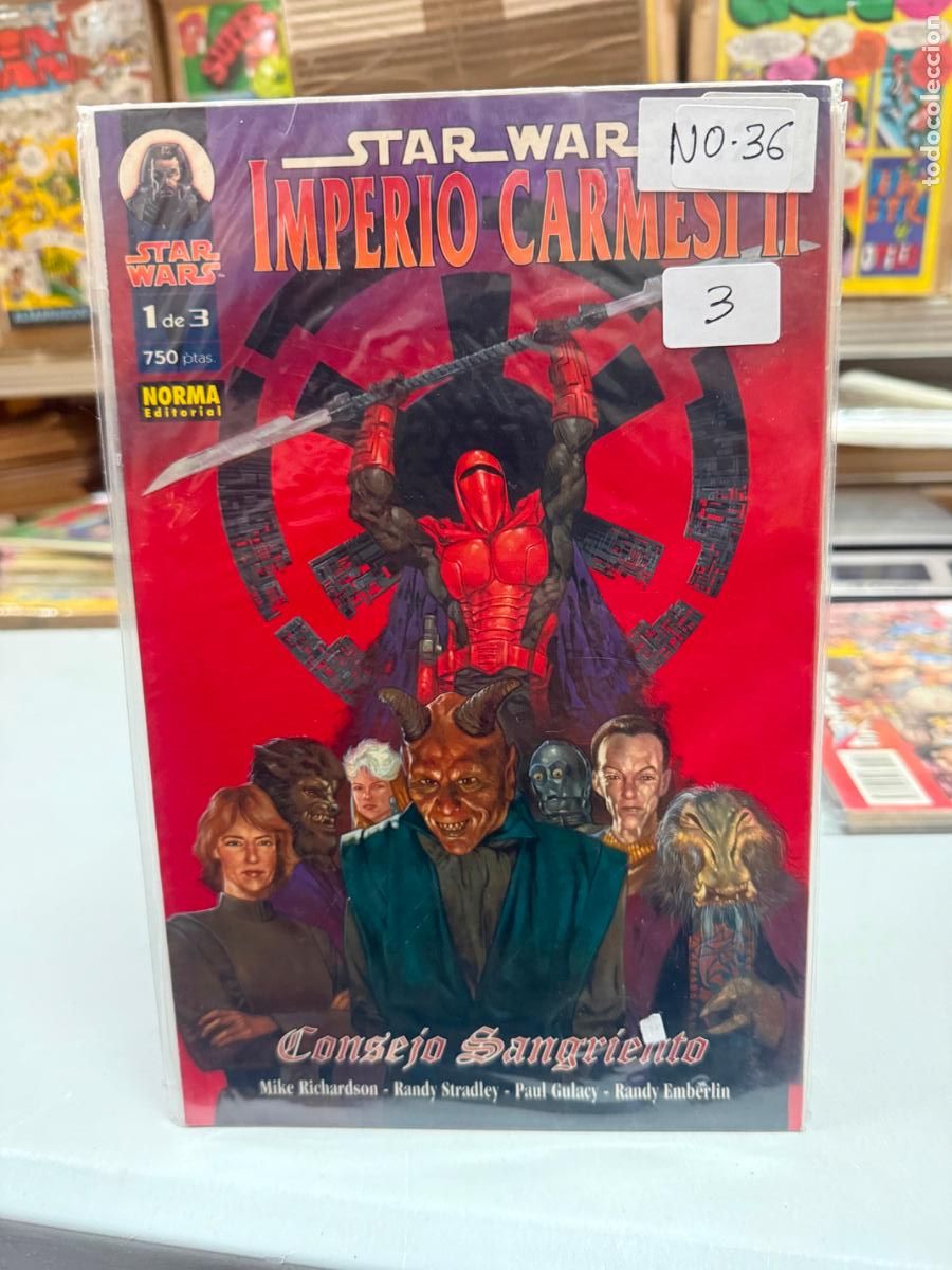 C&oacute;mics: STAR WARS IMPERIO CARMESI II NUMERO 1 - Foto 1