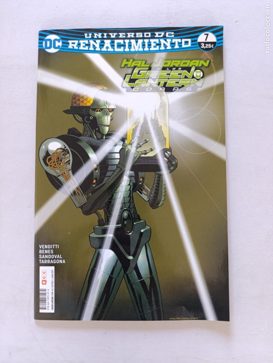 C&oacute;mics: HAL JORDAN Y LOS GREEN LANTERN CORPS N&ordm; 7 - UNIVERSO DC RENACIMIENTO - ECC (366A) - Foto 1