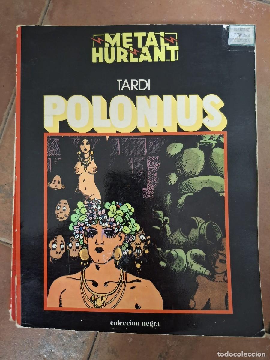 C&oacute;mics: COMIC POLONIUS METAL HURLANT COLECCION NEGRA - Foto 1
