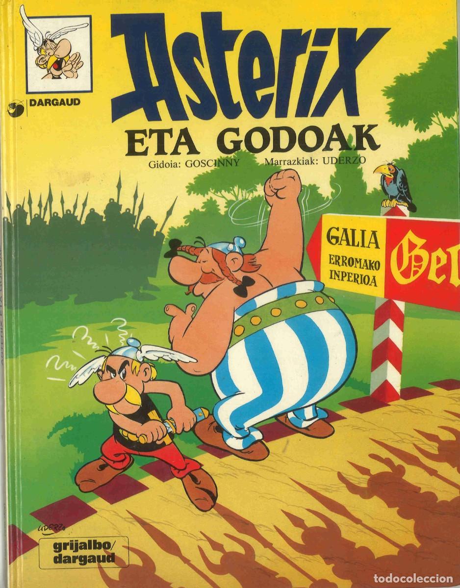 C&oacute;mics: Asterix eta godoak. Elkar, 1991. En euskera - Foto 1