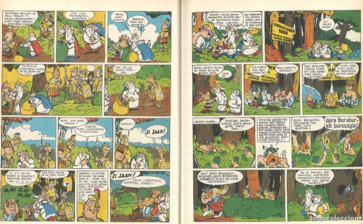 C&oacute;mics: Asterix eta godoak. Elkar, 1991. En euskera - Foto 2