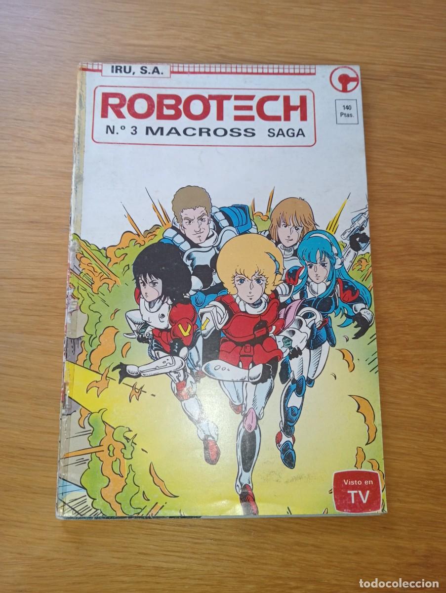 C&oacute;mics: LOTE CON 2 EJEMPLARES DE ROBOTECH MACROSS SAGA (DE 6). GRAPA. IRU. 1985. - Foto 2